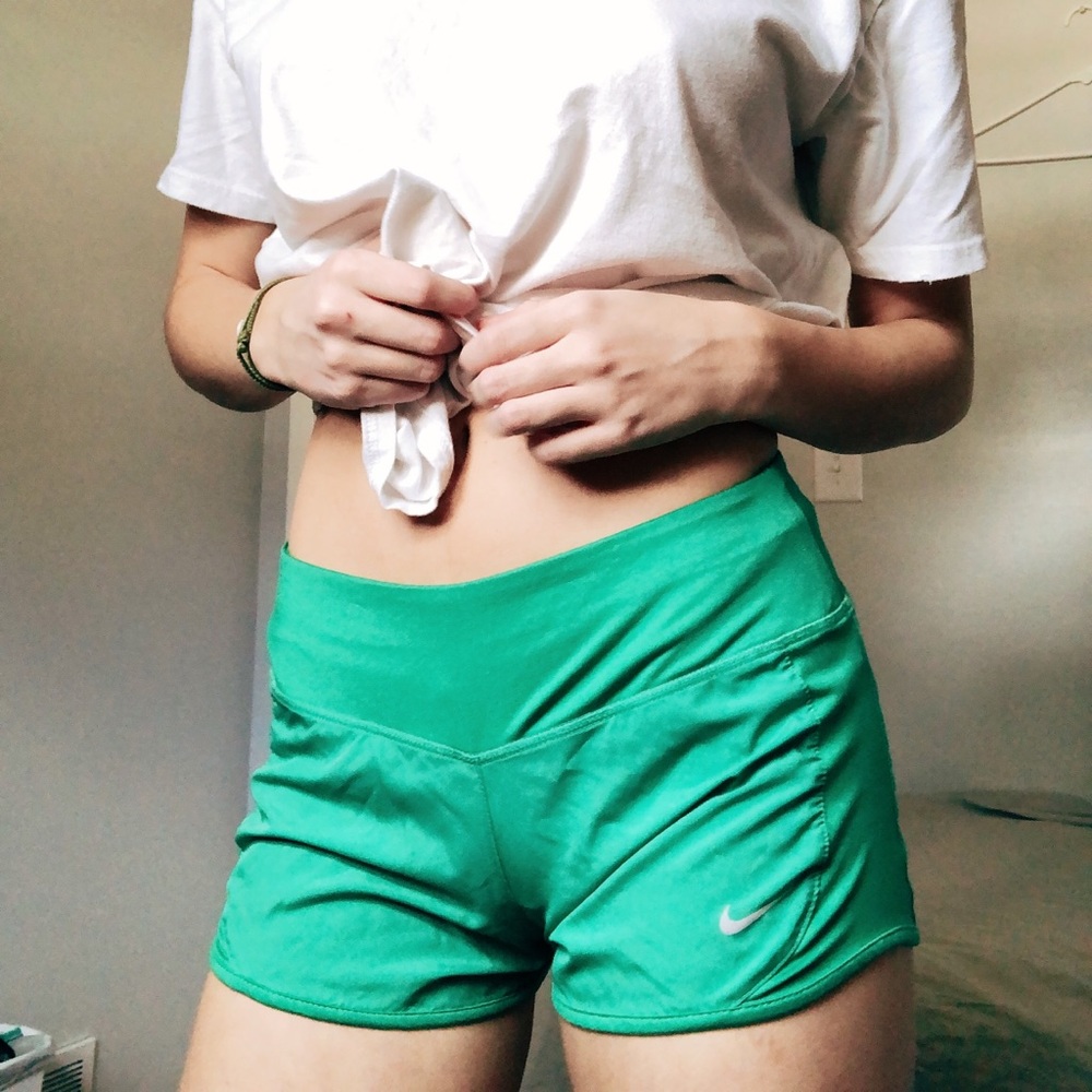 Nike running shorts!